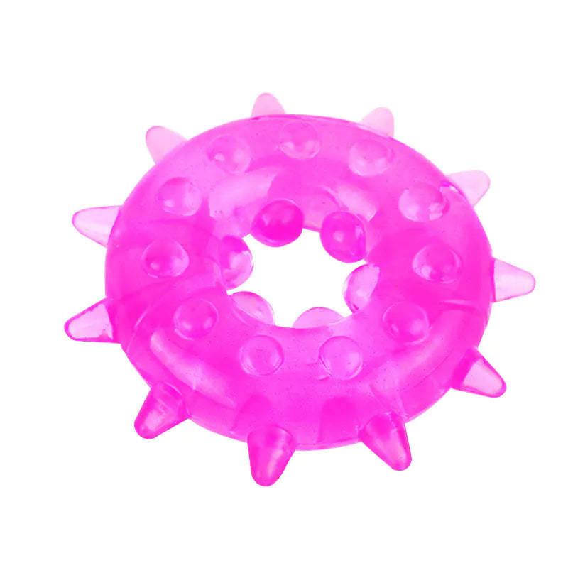 Snowflake Ring Teasing Partner Delay Locking Ring - Honeysuckle Melons