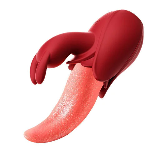 Wireless Remote Control Vibration Tongue Licking Device - Honeysuckle Melons