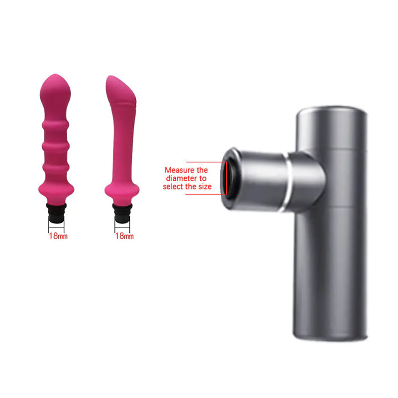 Universal Fascia Gun Massage Head Adapter for Adults - Honeysuckle Melons