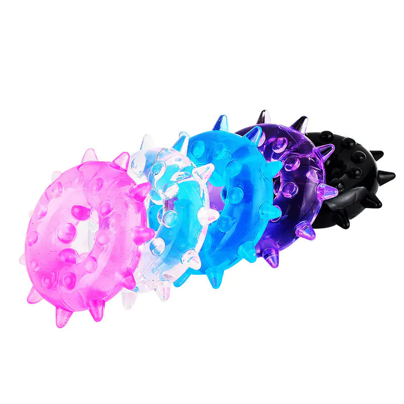 Snowflake Ring Teasing Partner Delay Locking Ring - Honeysuckle Melons