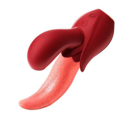 Wireless Remote Control Vibration Tongue Licking Device - Honeysuckle Melons