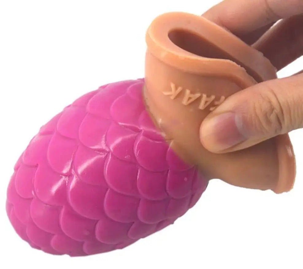 FAAK Beginner Sex Toy - Realistic Silicone Massager - Honeysuckle Melons