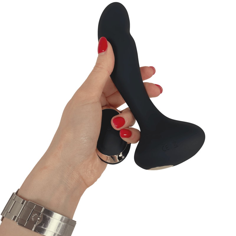 Gaea - Vibrating Black Dildo - Honeysuckle Melons