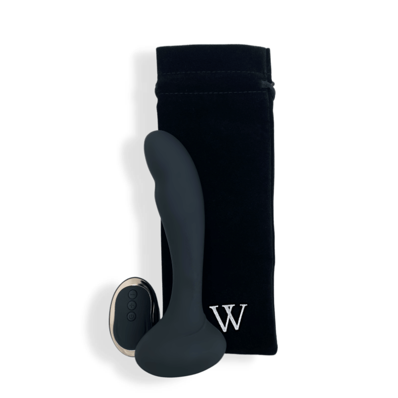 Gaea - Vibrating Black Dildo - Honeysuckle Melons