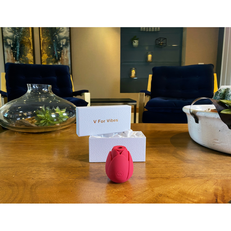 Maia- The Potently Powerful Rose Flower Sex Toy - Honeysuckle Melons