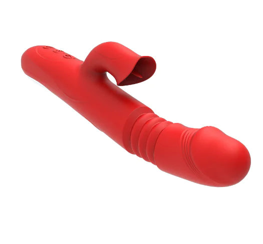 Rabbit Vibrator with Telescopic Rotation and Heating - Honeysuckle Melons