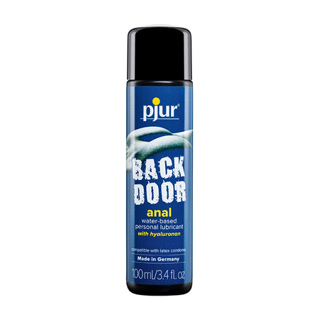 pjur Back Door Water-Based Anal Lubricant 3.4 oz. - Honeysuckle Melons