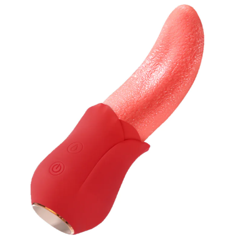 Wireless Remote Control Vibration Tongue Licking Device - Honeysuckle Melons