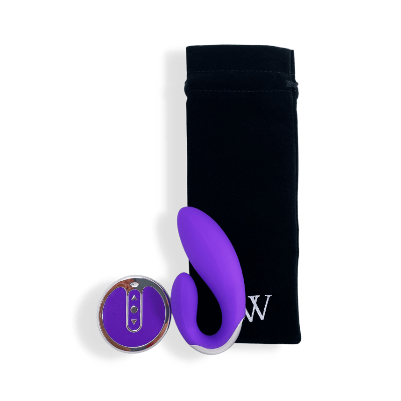 Athena - Remote Control Dildo & Pulsating Vibrator - Honeysuckle Melons