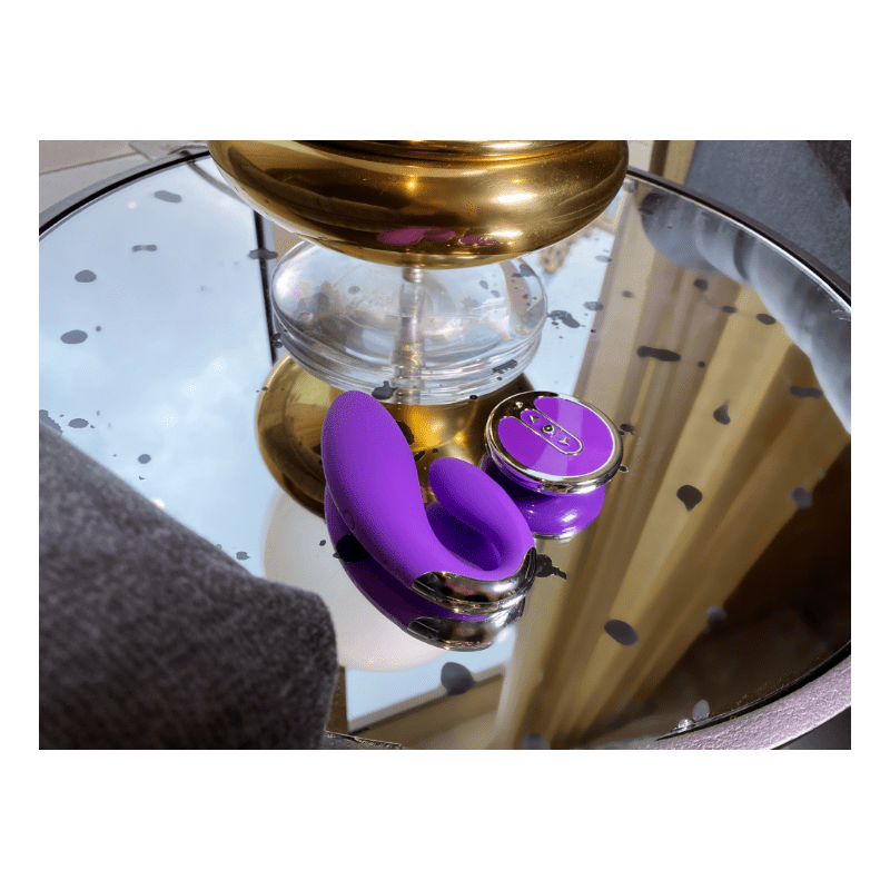 Athena - Remote Control Dildo & Pulsating Vibrator - Honeysuckle Melons