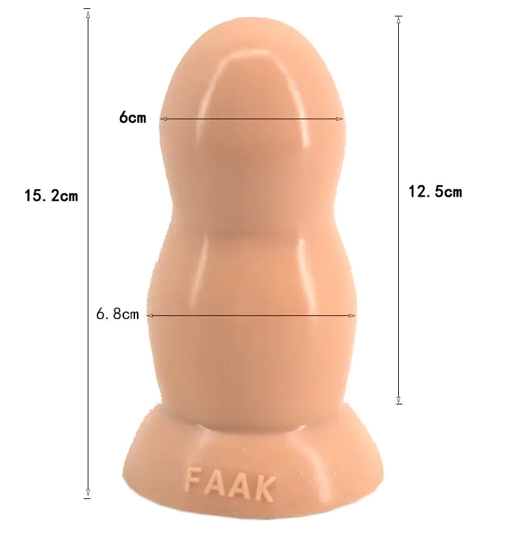 FAAK Silicone Realistic Dildo for Adult Pleasure Toys - Honeysuckle Melons