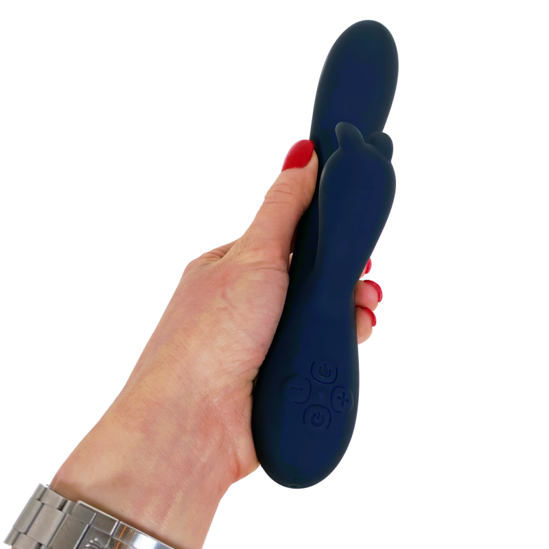 Eris- The Black Heating Bunny Vibrator of your Most Erotic Dreams - Honeysuckle Melons
