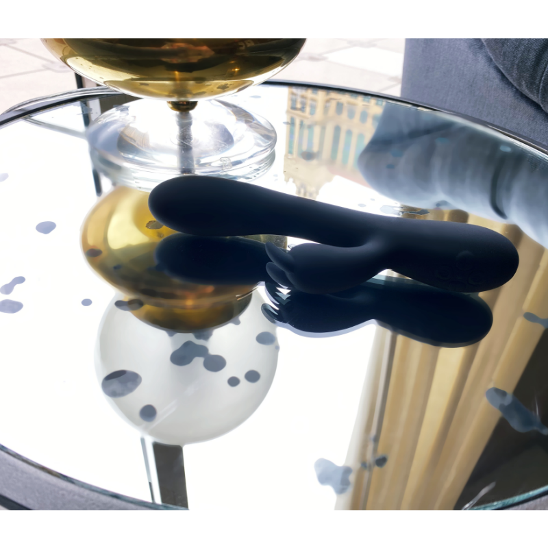 Eris- The Black Heating Bunny Vibrator of your Most Erotic Dreams - Honeysuckle Melons