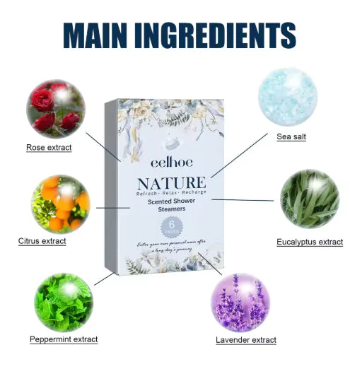 6-Piece Body Care Shower Kit - Honeysuckle Melons