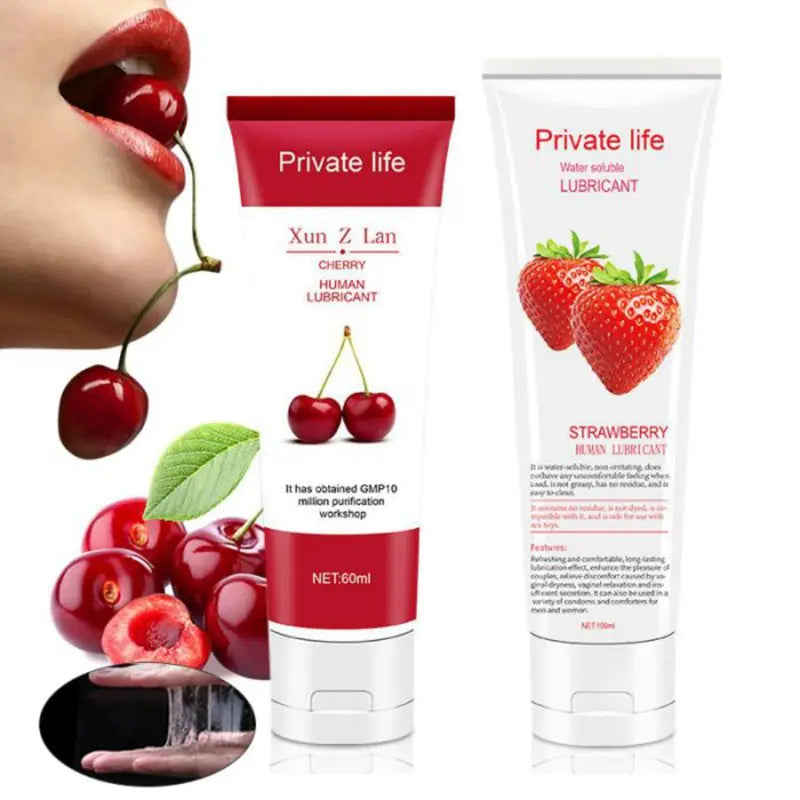 Fruit-Flavored Water-Soluble Lubricant for Adults - Honeysuckle Melons