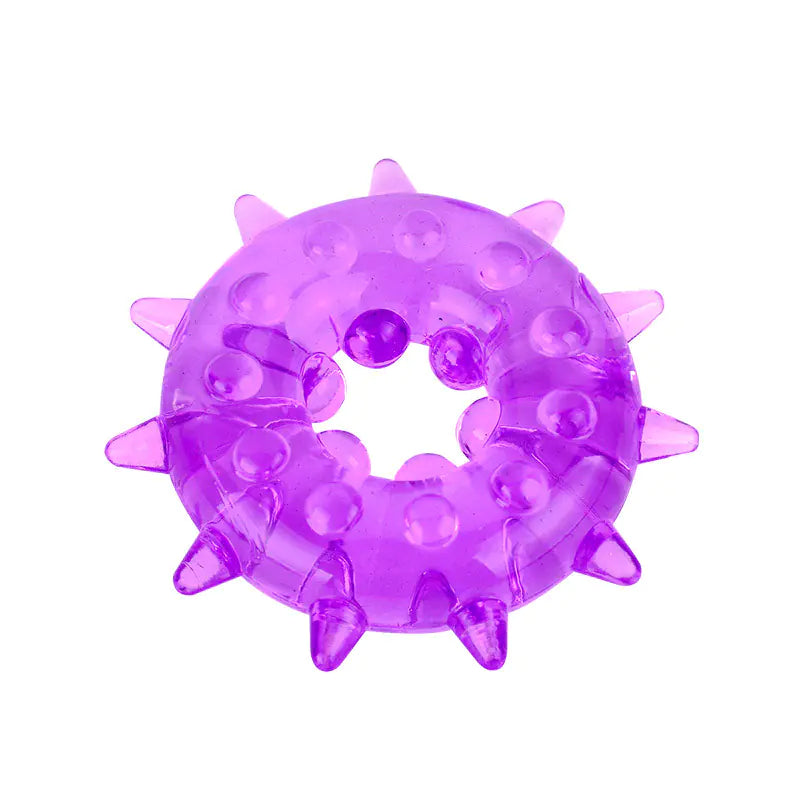 Snowflake Ring Teasing Partner Delay Locking Ring - Honeysuckle Melons