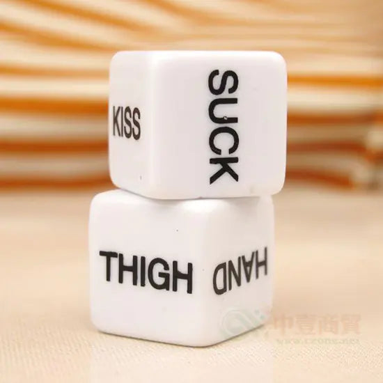 English Couple's Action Dice Set - Honeysuckle Melons