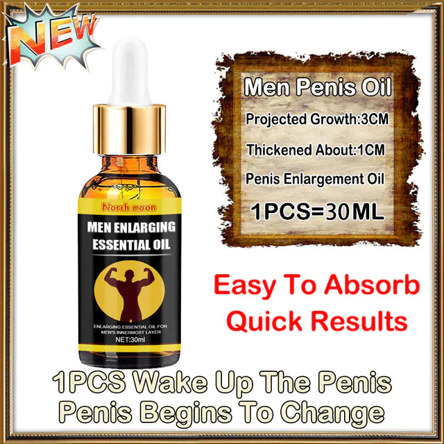 Men's Essential Oil for Penis Thickening and Growth - Honeysuckle Melons