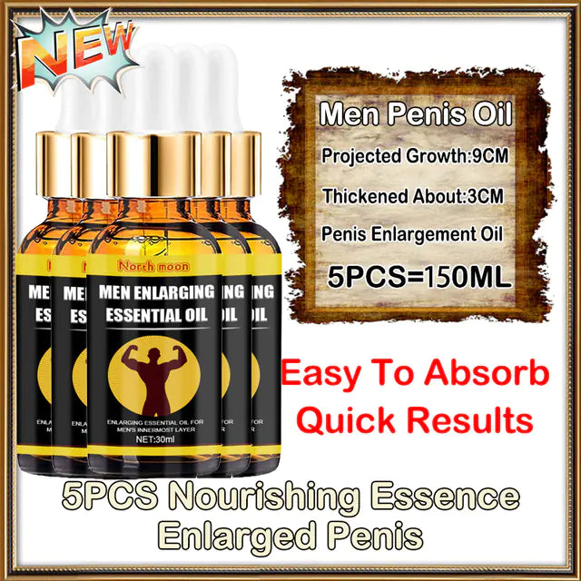 Men's Essential Oil for Penis Thickening and Growth - Honeysuckle Melons
